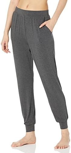 Amazon Essentials Women's Lightweight Knit Jersey Pajama Pants, Jogger Lounge Sleep Wear with Pockets