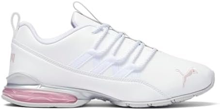 PUMA Womens Riaze Prowl Sl Speckle Lace Up Running Sneakers Shoes - White