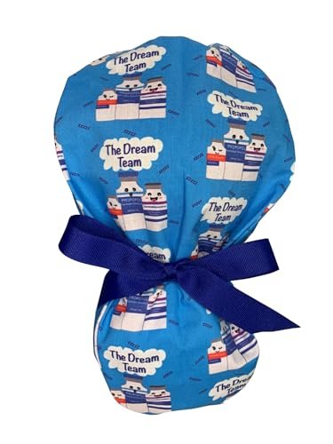 Anesthesia Dream Team Ponytail Scrub Cap