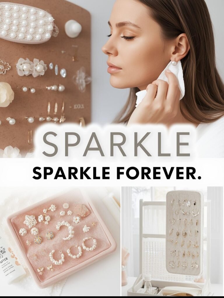 How to Clean & Store Your Earrings (So They Last Forever)