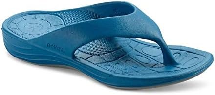 Aetrex Maui Orthopedic Flip Flops for Women Arch Support - Pressure Relief Water-friendly Shock Absorption Super Soft UltraSky EVA Foam Flip Flops