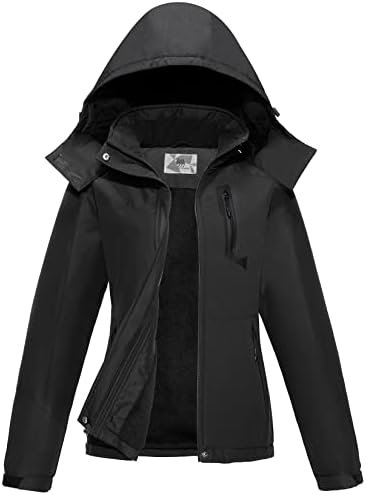 GOLDEN CAMEL Women's Winter Jacket Windproof Ski Snow Jacket Waterproof Thicken Parka Rain Jacket Warm Puffer Coat