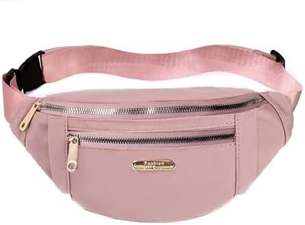 Fanny Packs Waist Pack for Women, Waterproof Waist Bag with Adjustable Strap for Travel Sports Running