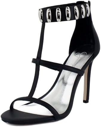 Jessica Simpson Women's Juniya Studded Heeled Sandals