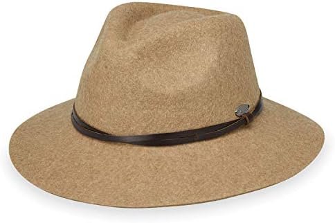 Wallaroo Hat Company Women’s Aspen Fedora – UPF 50+ Sun Protection, Packable and Adjustable Sizing for Medium Crown Sizes