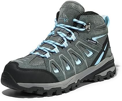 NORTIV 8 Women's Waterproof Hiking Boots Outdoor Trekking Camping Trail Hiking Boot