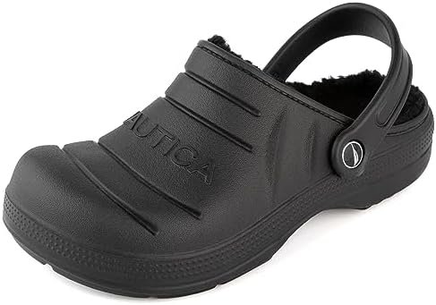 Nautica Women's Clogs - Athletic Sports Sandal - Water Shoes Slip-On with Adjustable Back Strap - Beach Sports Shoe - River Edge