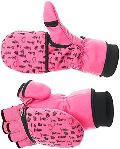 DOING SOMETHING GREAT DSG Outerwear Women's Flip Top 3.0 Blaze Hunting Mittens