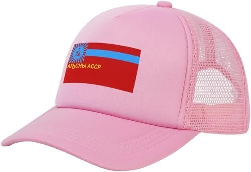 Flag of The Abkhaz Assr Baseball Cap Women Men Mesh Sun Hat Adjustable Trucker Hats Caps