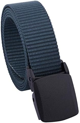 Sportmusies Women's Nylon Webbing Military Style Tactical Duty Belt with Plastic Buckle