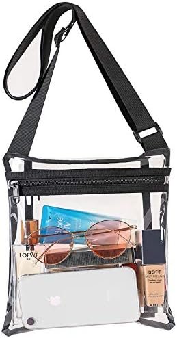 Vorspack Stadium Approved Clear Purse - TPU Crossbody Bag for Women - Concert