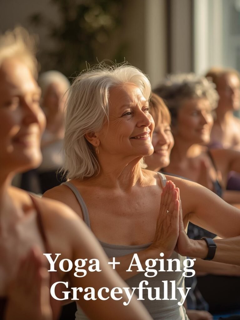 Yoga + Aging Gracefully: Women Embracing Golden Years
