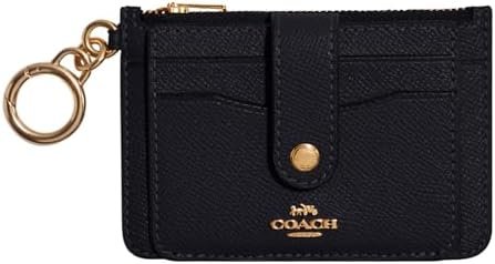 Coach Crossgrain Leather Attachment Card Case
