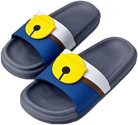 Summer Women's Sandals and Slippers for Home use, Indoor Bathroom, Bath, Thick Bottom, Non-Slip, Outer wear, Couple's Sandals,Light Grey,40-41