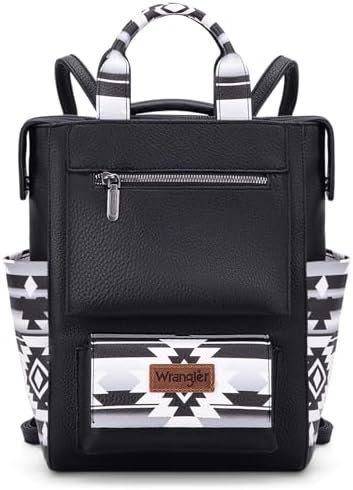 Montana West Wrangler Aztec Backpack Purse for Women Ladies Convertible Stylish Anti Theft Purse with Adjustable Strap