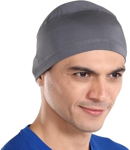 Cooling Skull Cap for Men - Hard Hat Liner, Cycling Cap, Head Caps for Men, Helmet Liner for Motorcycle